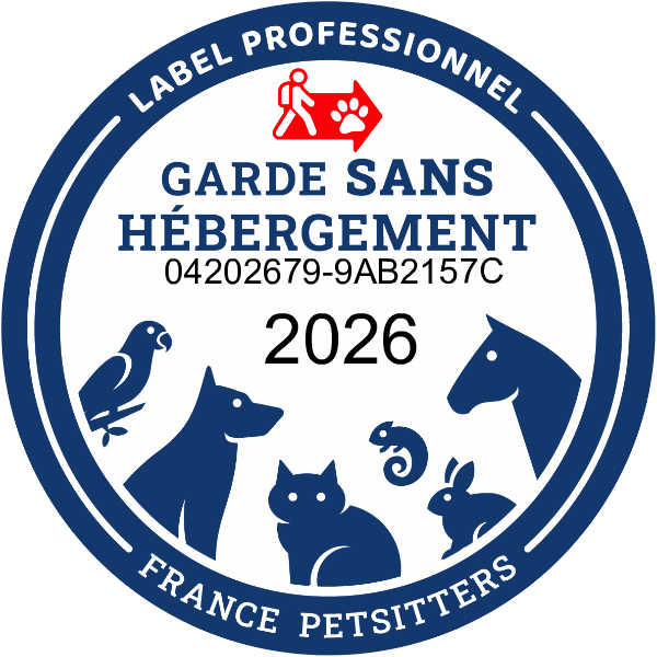 Certificat de Pet-sitter Professionnel – Garde sans hébergement
